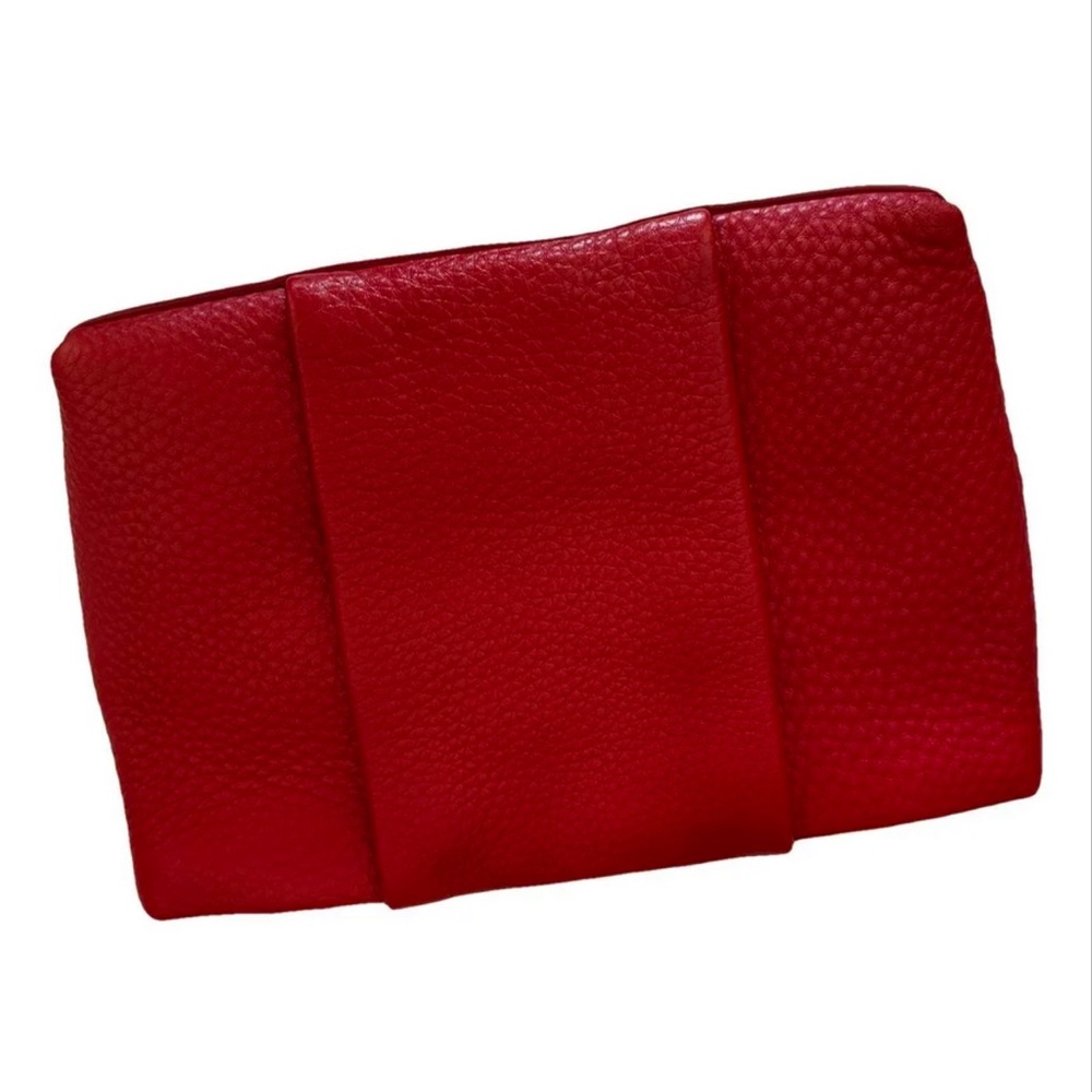 NEW Alexander Wang Red Pebbled Leather Clutch